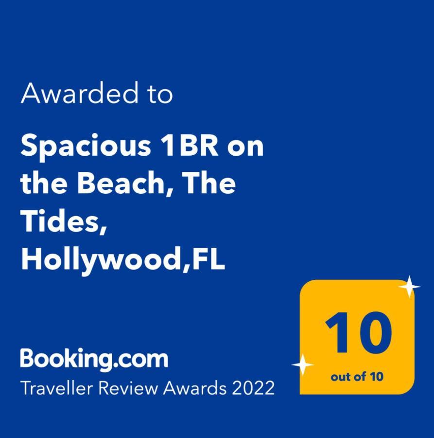 Spacious 1Br On The Beach, The Tides, Hollywood,Fl Экстерьер фото